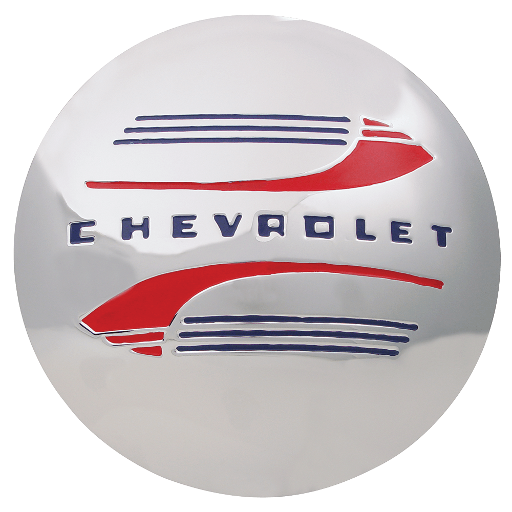 Chevrolet Cap 7.0 inch Back I.D. 1941-47 Wheel Accessories