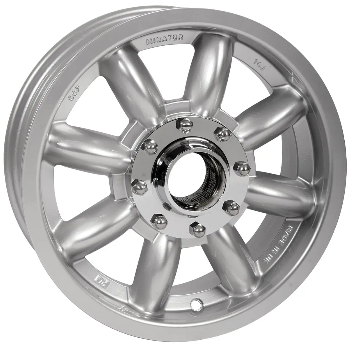 14x5.5 Minator Minilite Style | Silver Knockoff