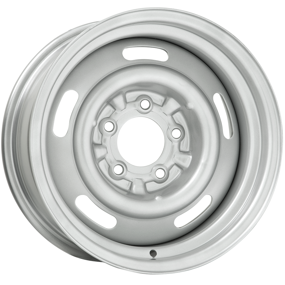 15x10 Corvette Rallye Silver Powder coat Wheel