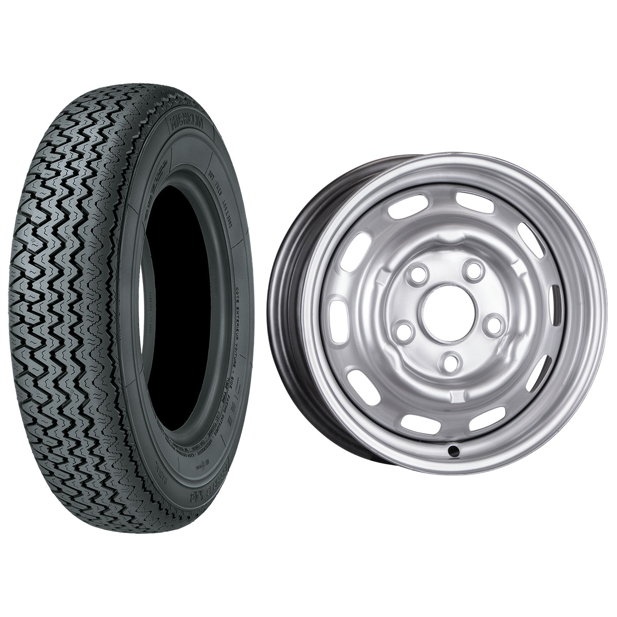 165R15 Michelin XAS 15X5.5 911 Single Package