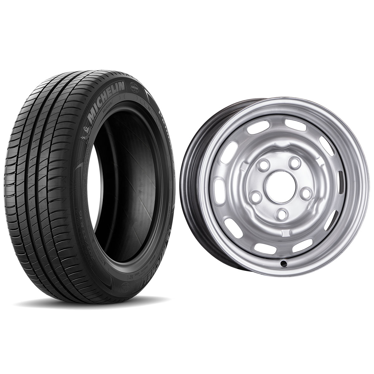 195/60R15 Michelin Primacy 15X5.5 911 Single Package