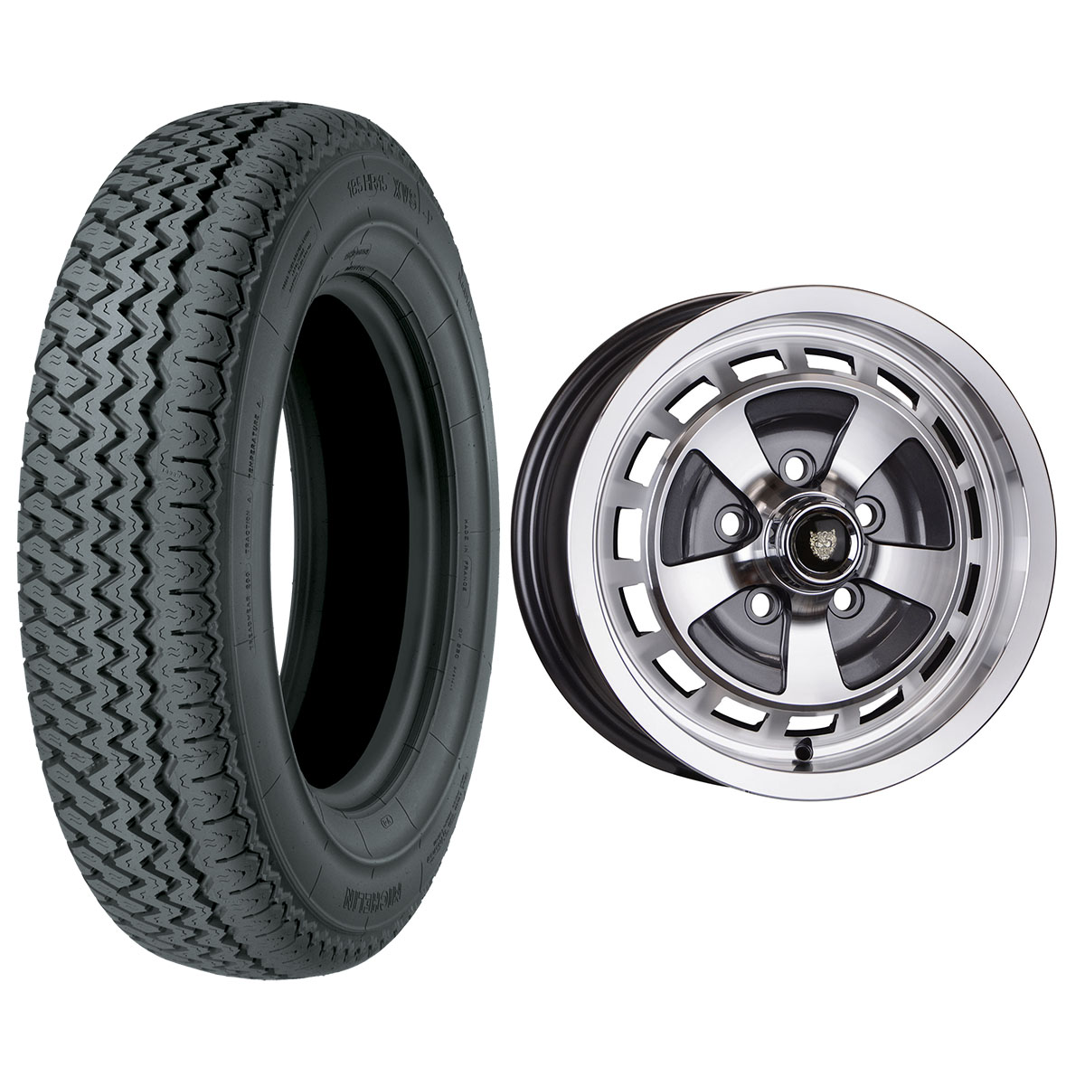 185R15 Michelin XVS-P 15x6 XJS Single Package