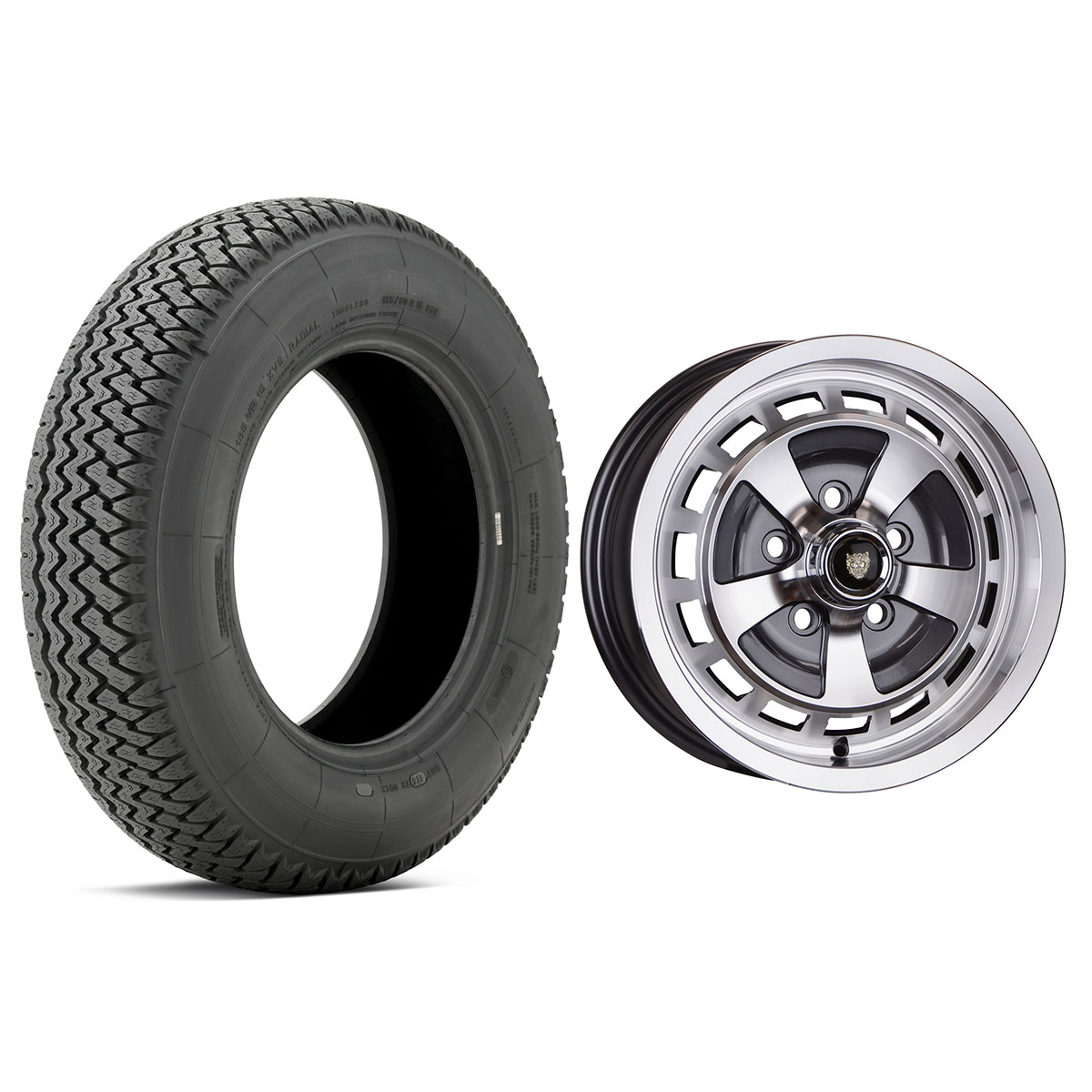 185R15 Michelin XVS 15x6 XJS Single Package