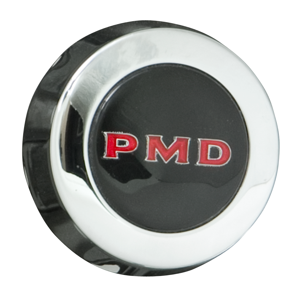 Pontiac Motor Division "PMD" cap Black Wheel Accessories