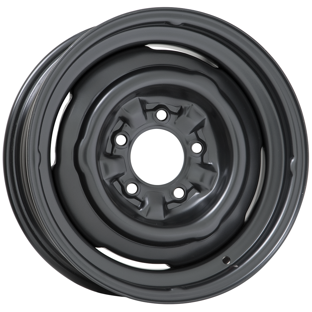 65 Series 15x5 O.E. Corvette Style Satin black
