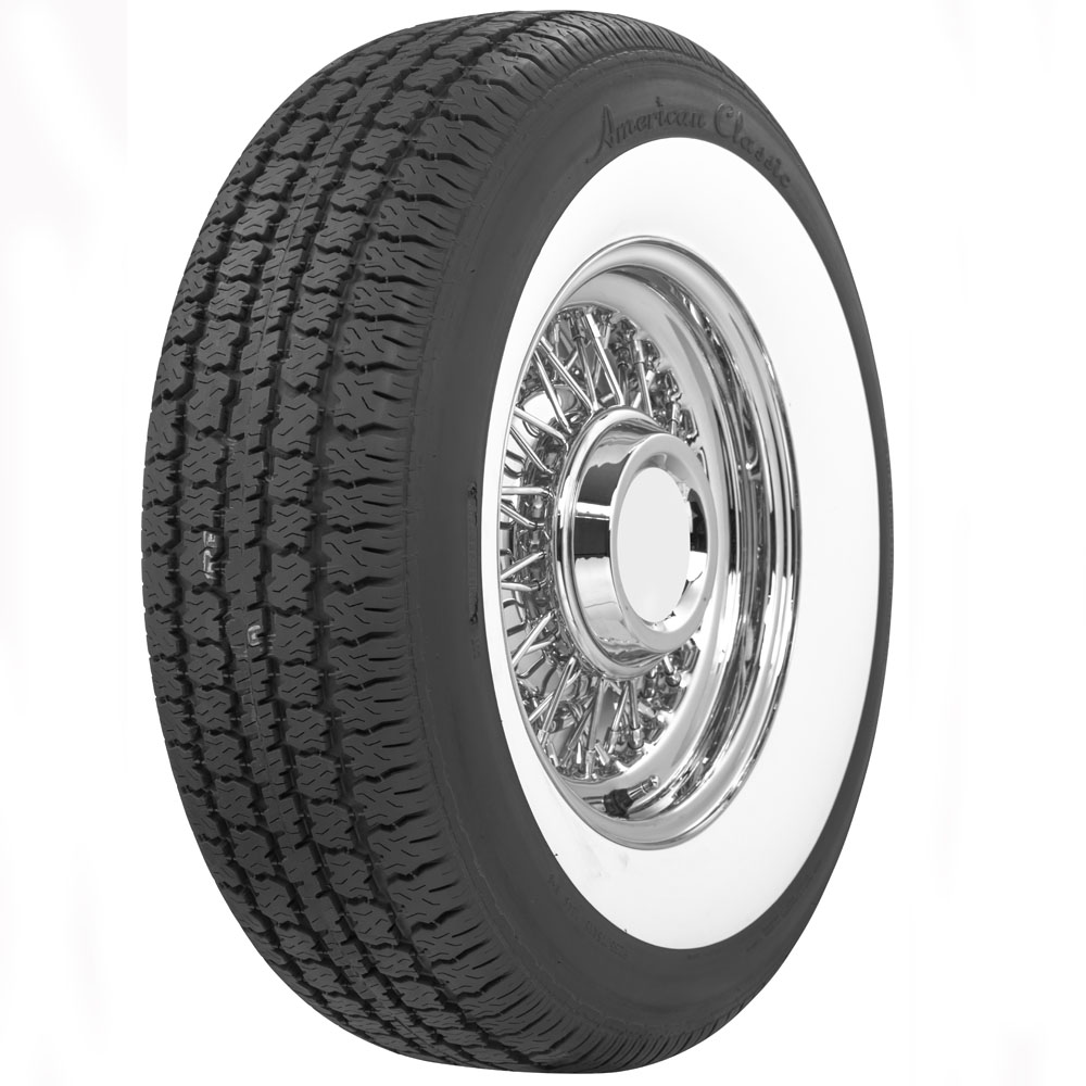 American Classic Radial 3 Inch Whitewall 235/75R15 Tire