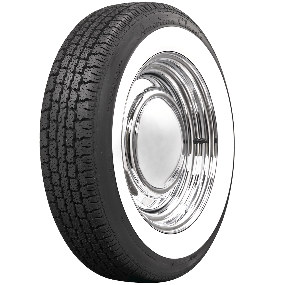 American Classic Radial 2.25 Inch Whitewall 165R15 Tire