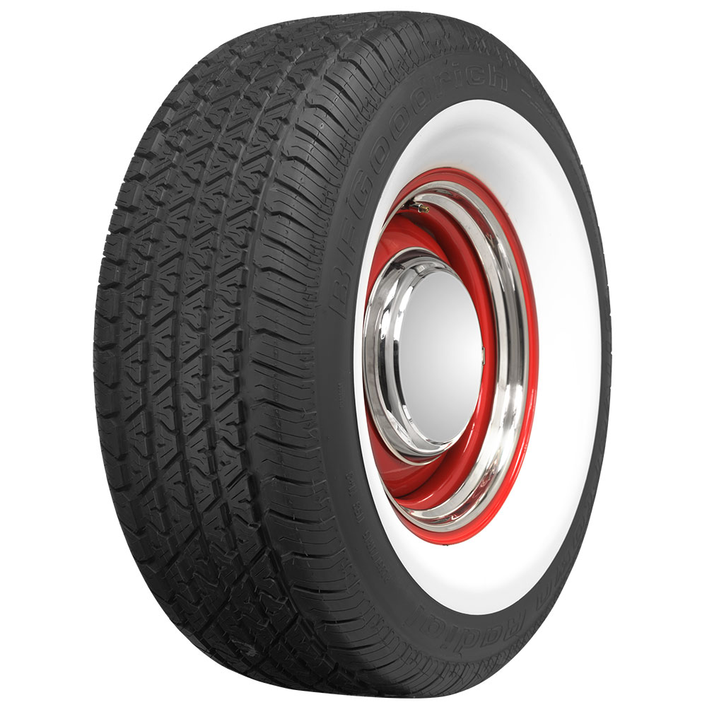 BFGoodrich Silvertown Radial 3 Inch Whitewall 255/70R15 Tire