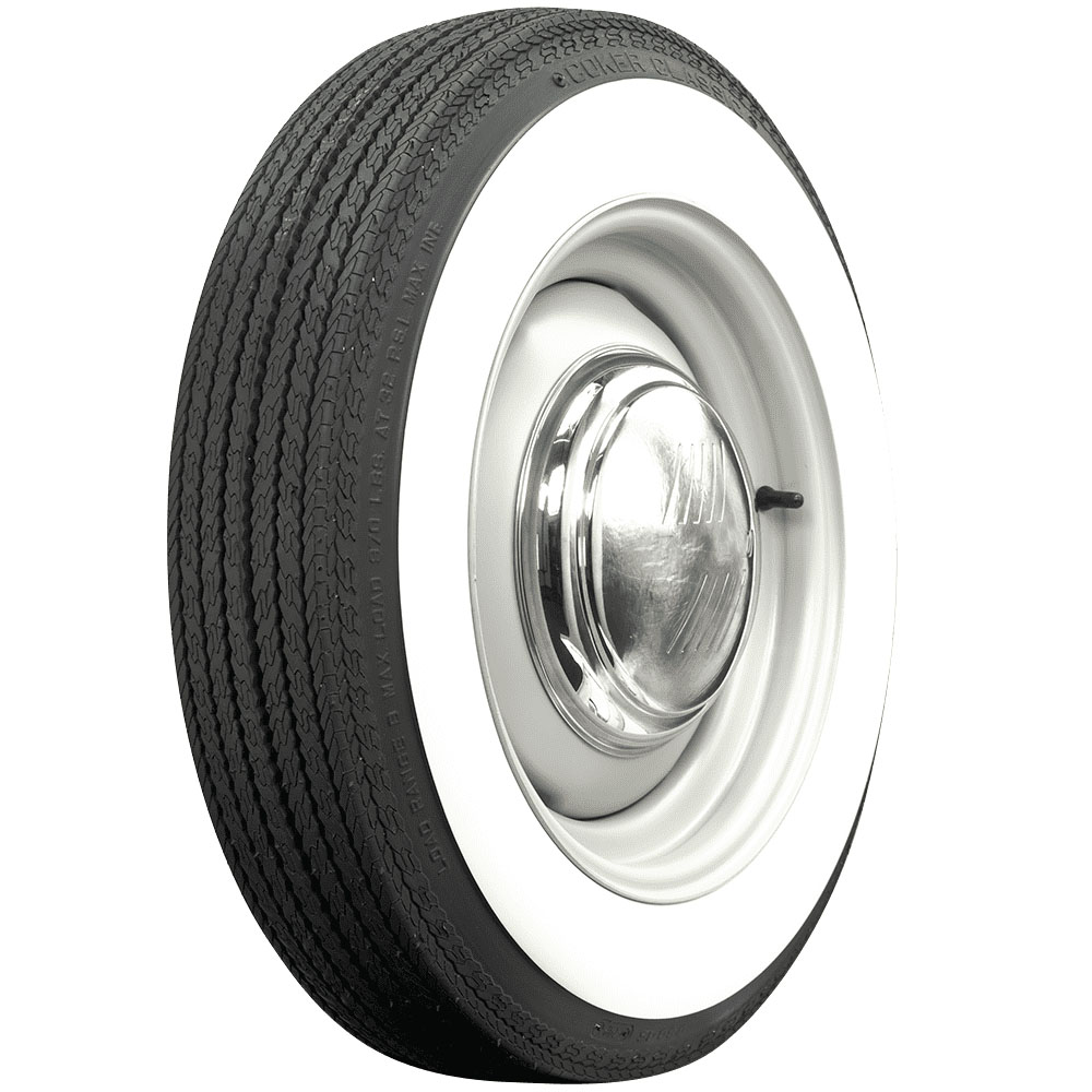 Coker Classic 2.75 Inch Whitewall 560-15 Tire