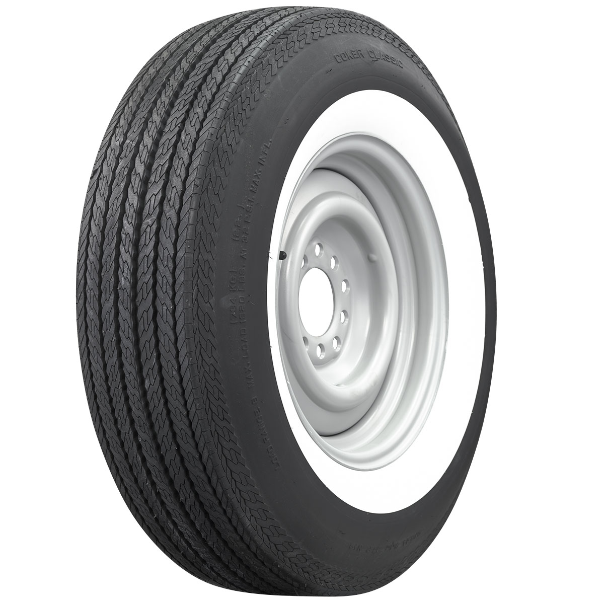 Coker Classic 2.25 Inch Whitewall G78-14 Tire
