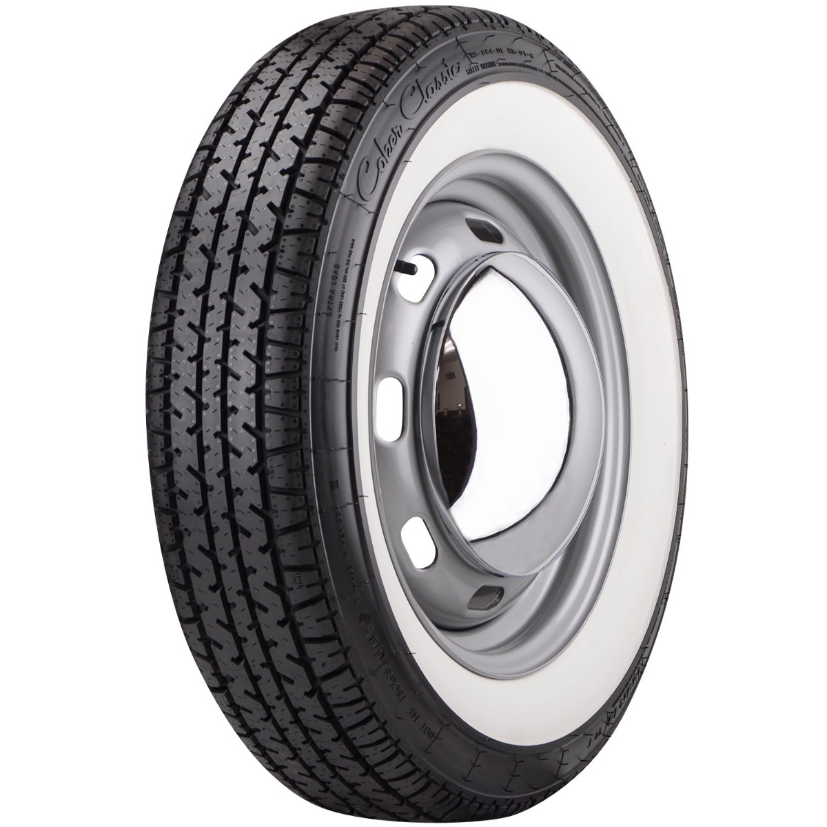 Coker Classic Star Series 2.875 Inch Whitewall 185/80R13 Tire