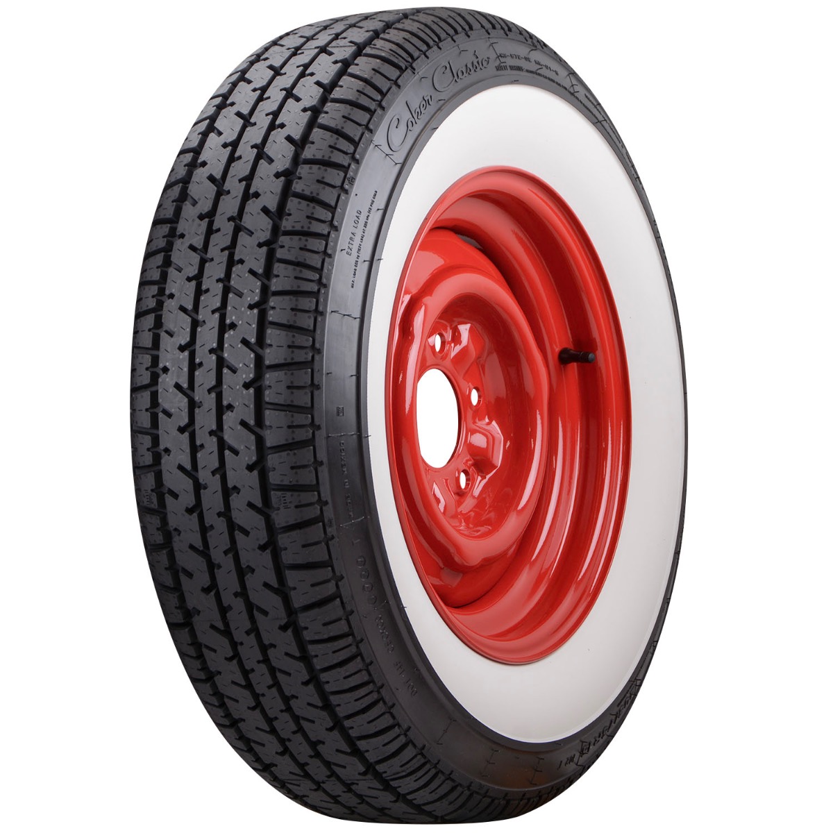 Coker Classic Star Series 2.50 Inch Whitewall 215/75R15 Tire