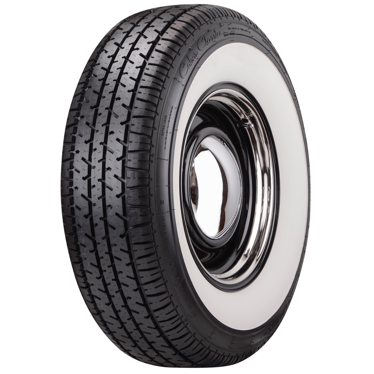 Coker Classic Star Series 2.50 Inch Whitewall 235/75R14 Tire