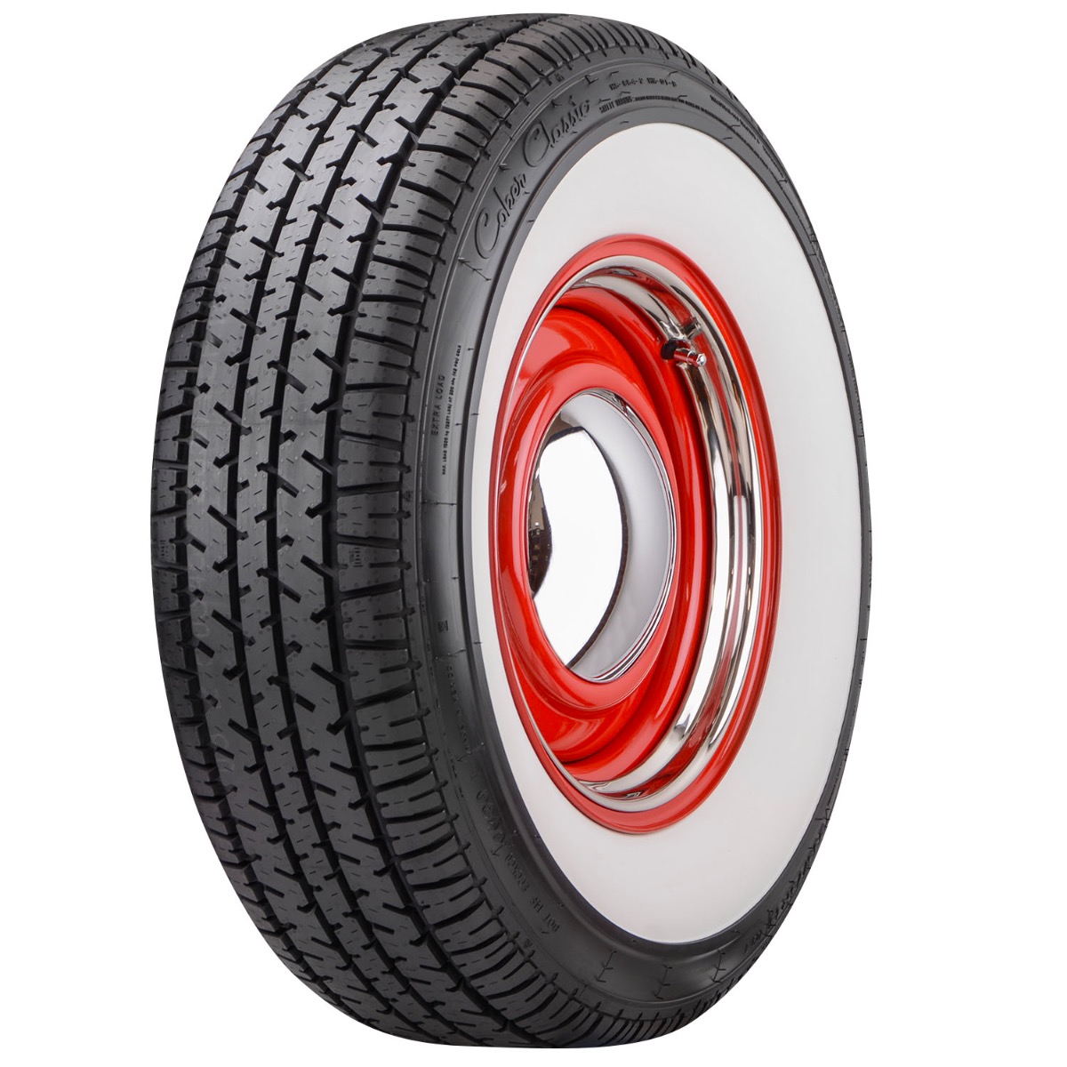 Coker Classic Star Series 3.00 Inch Whitewall 255/70R15 Tire