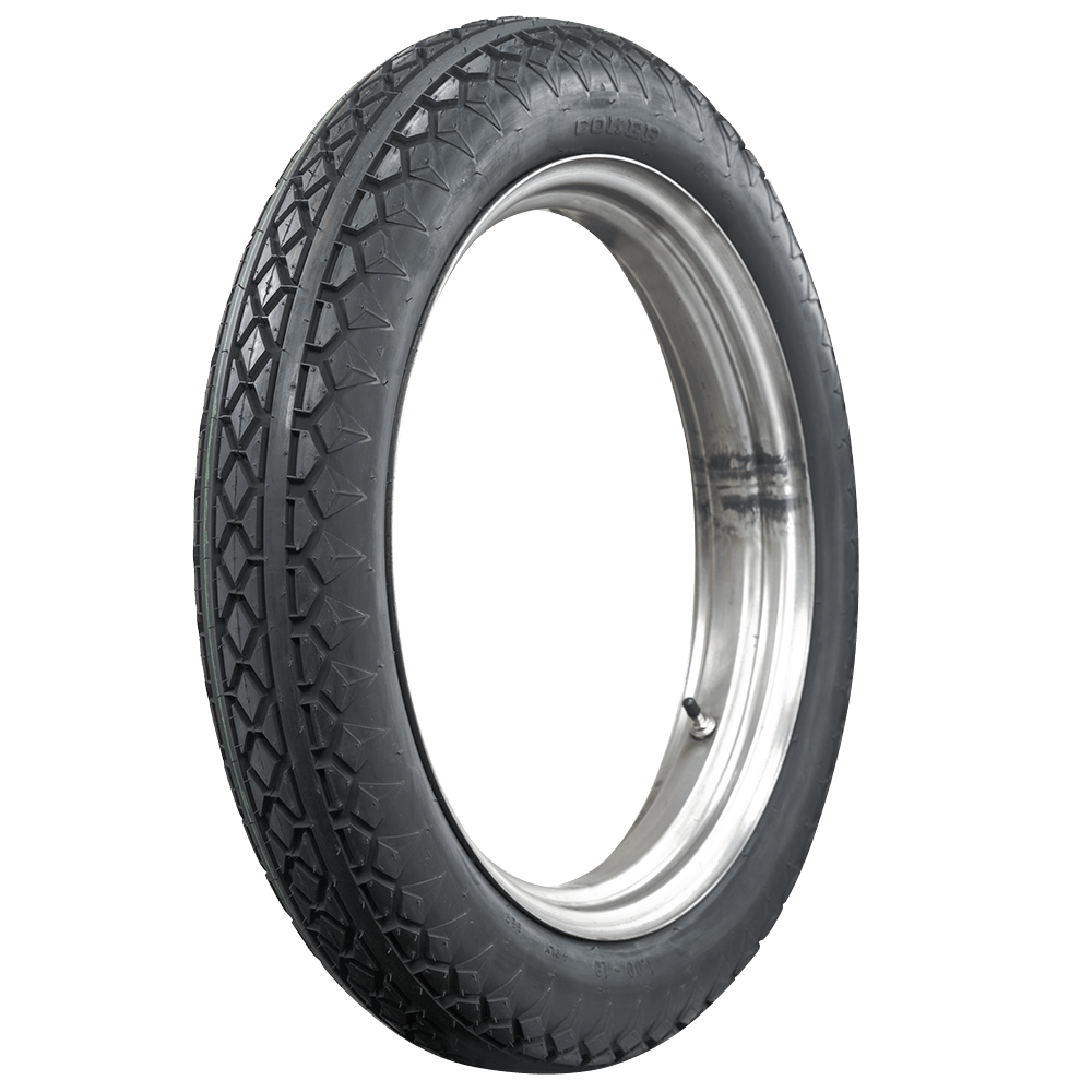 4.00-18 Coker Classic Diamond Tread Motorcycle Tire