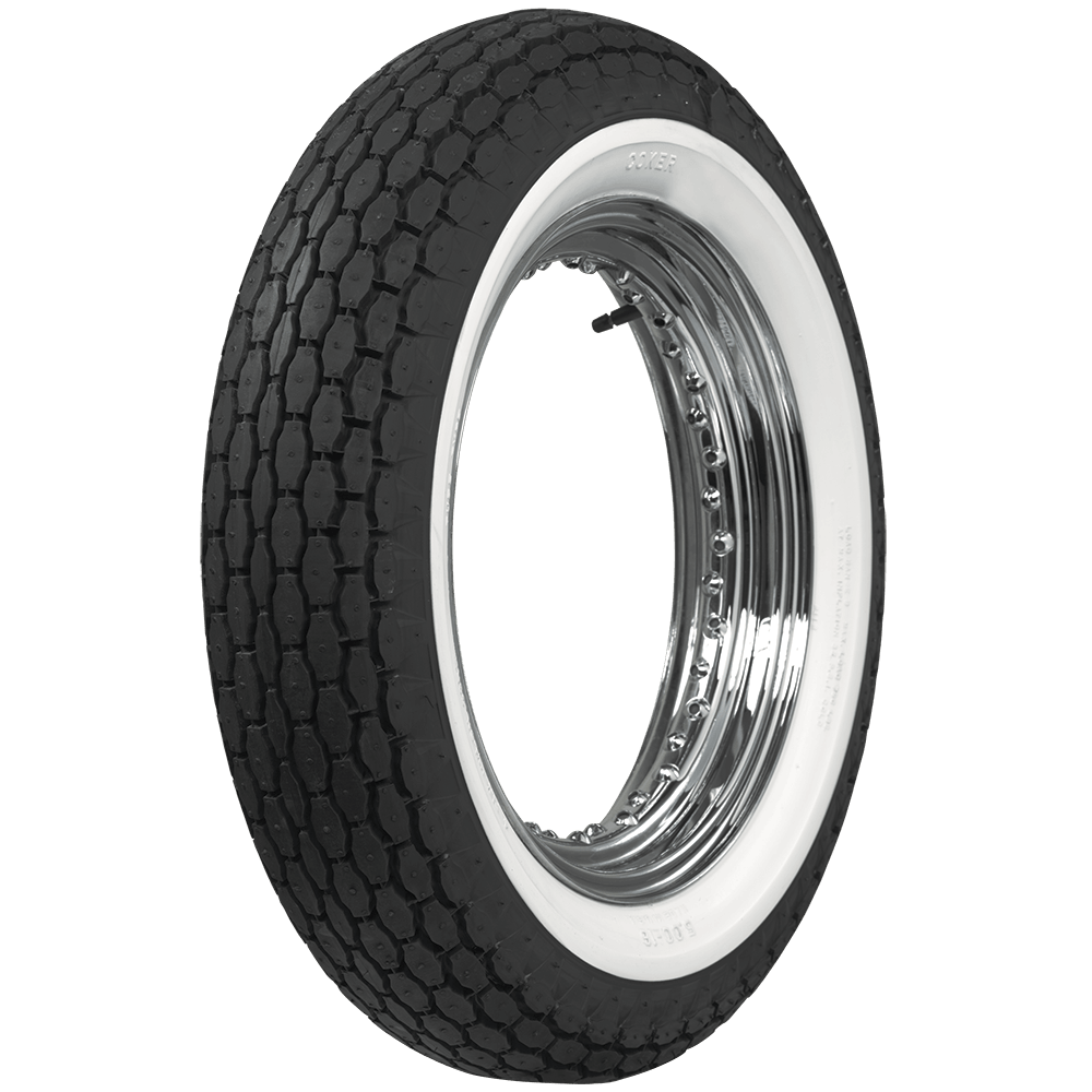 Beck Motorcycle 2.00 Inch Whitewall | 450-18