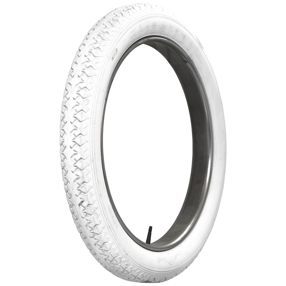 Firestone Clincher All White 30X3.5 Tire