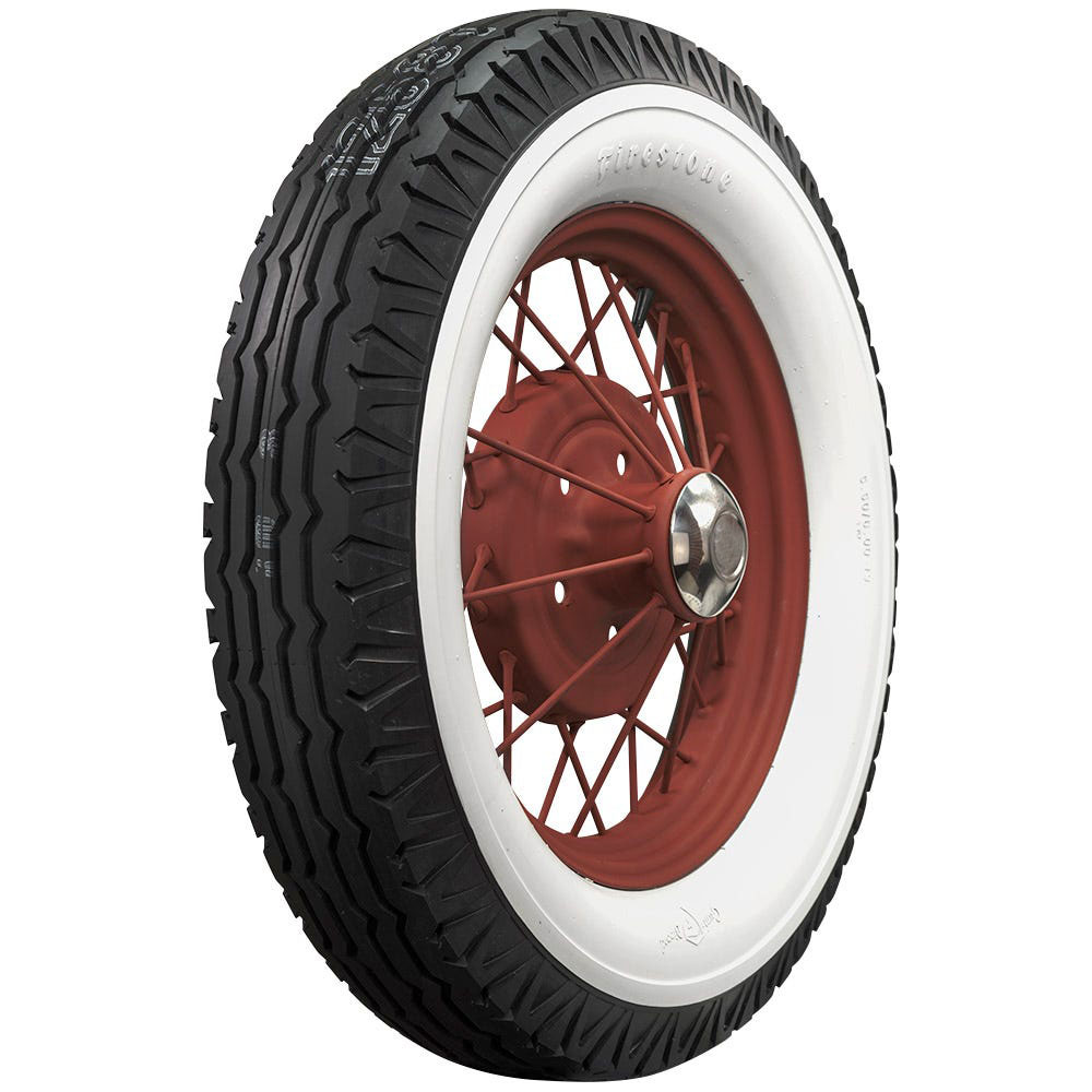 Firestone 3.50 Inch Whitewall 550/600-19 Tire