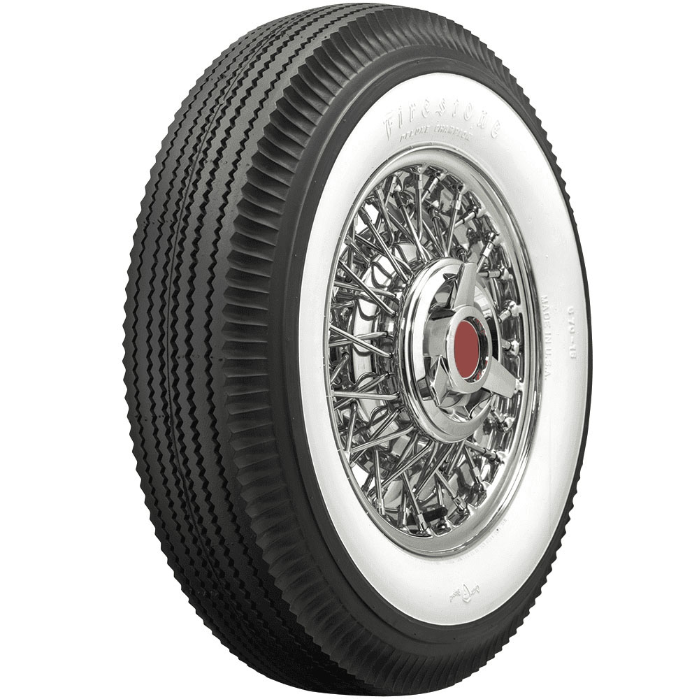 Firestone 2 6875 Inch Whitewall 670-15 Tire