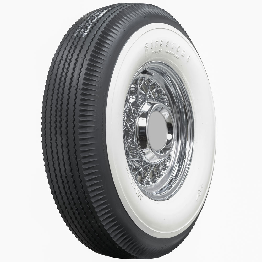 Firestone 4.25 Inch Whitewall 820-15 Tire