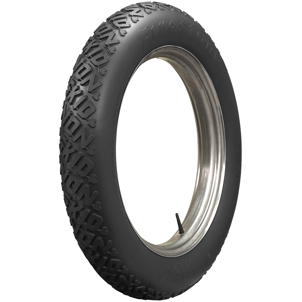 32X4 Firestone Non Skid All Black Tire
