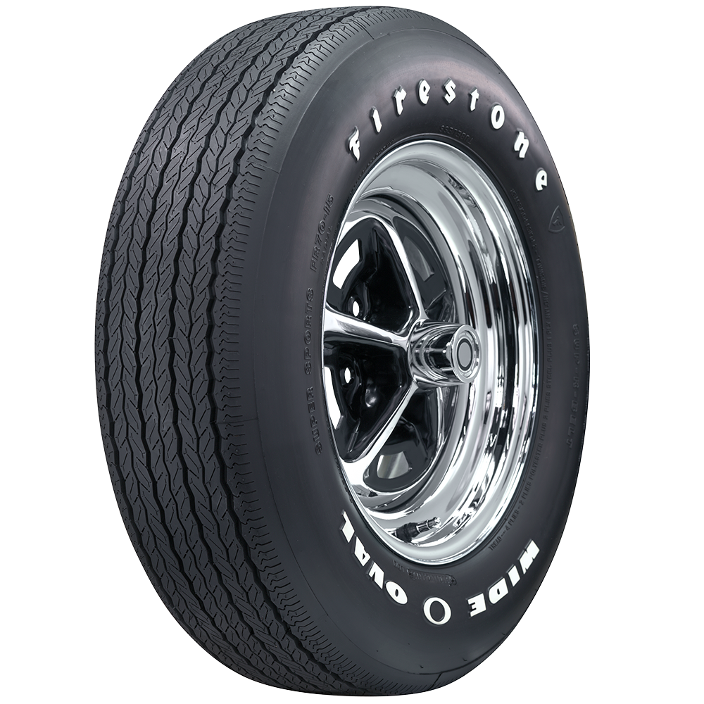FR70-15 Firestone Wide Oval Radial Redline Tire