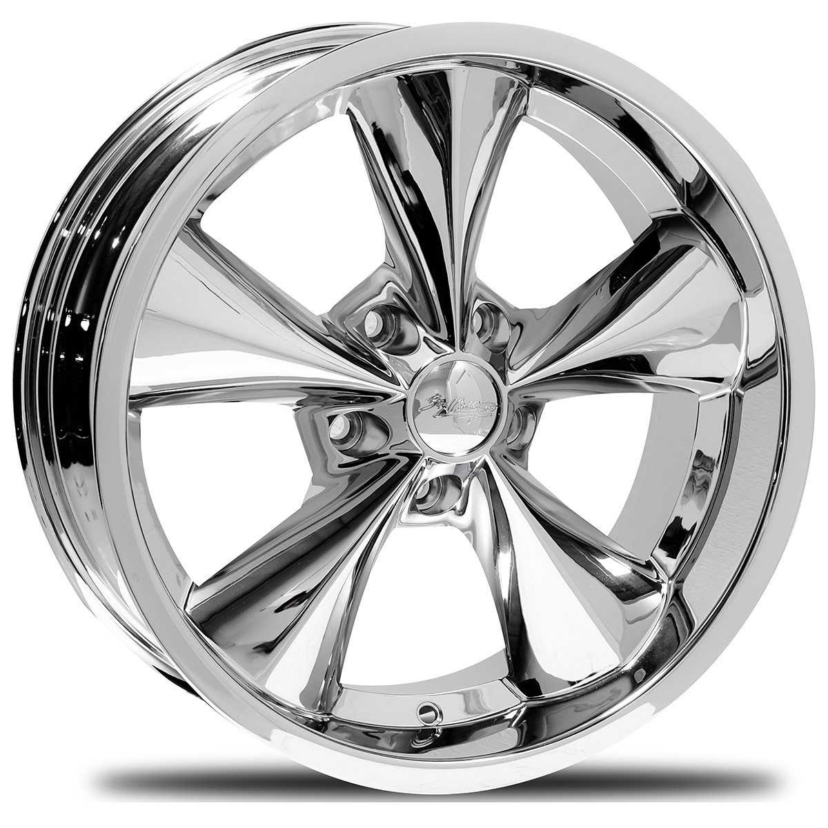17x8 JUNKYARD DOG CHROME 5x4.5 4.5BS