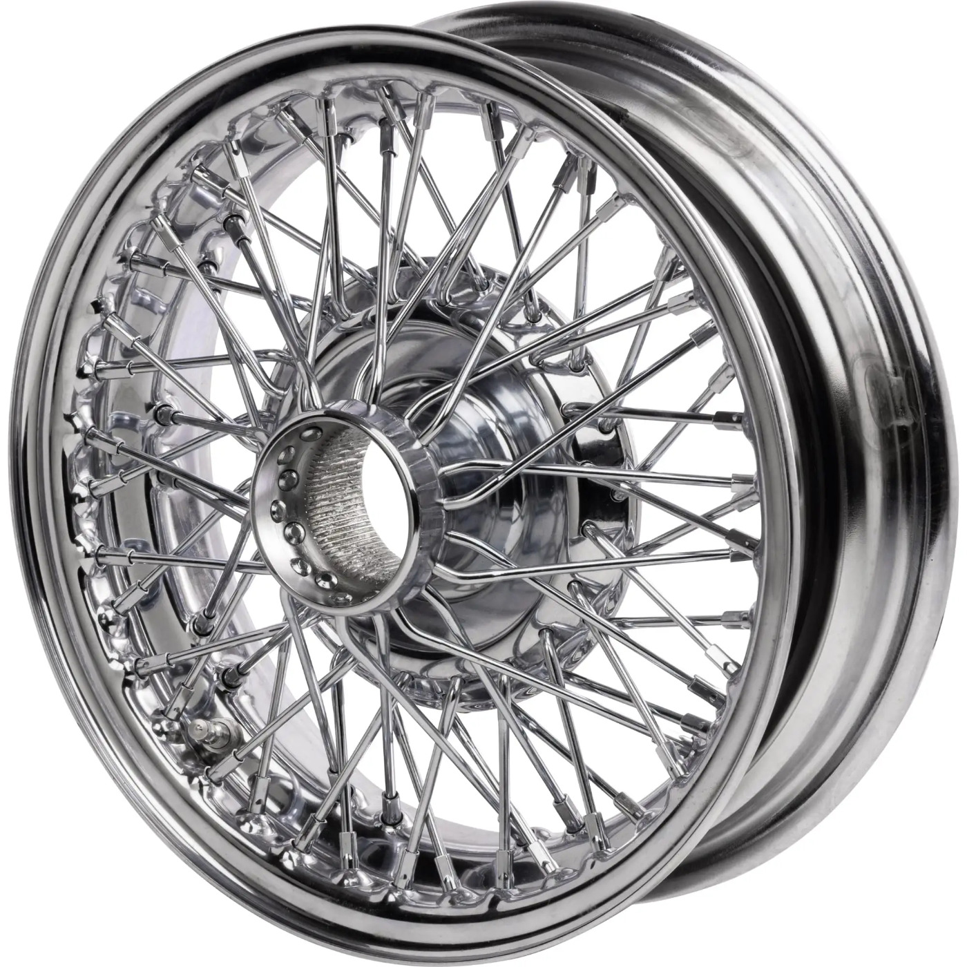 13x4 MWS Dunlop Wire Chrome | 60 Spoke