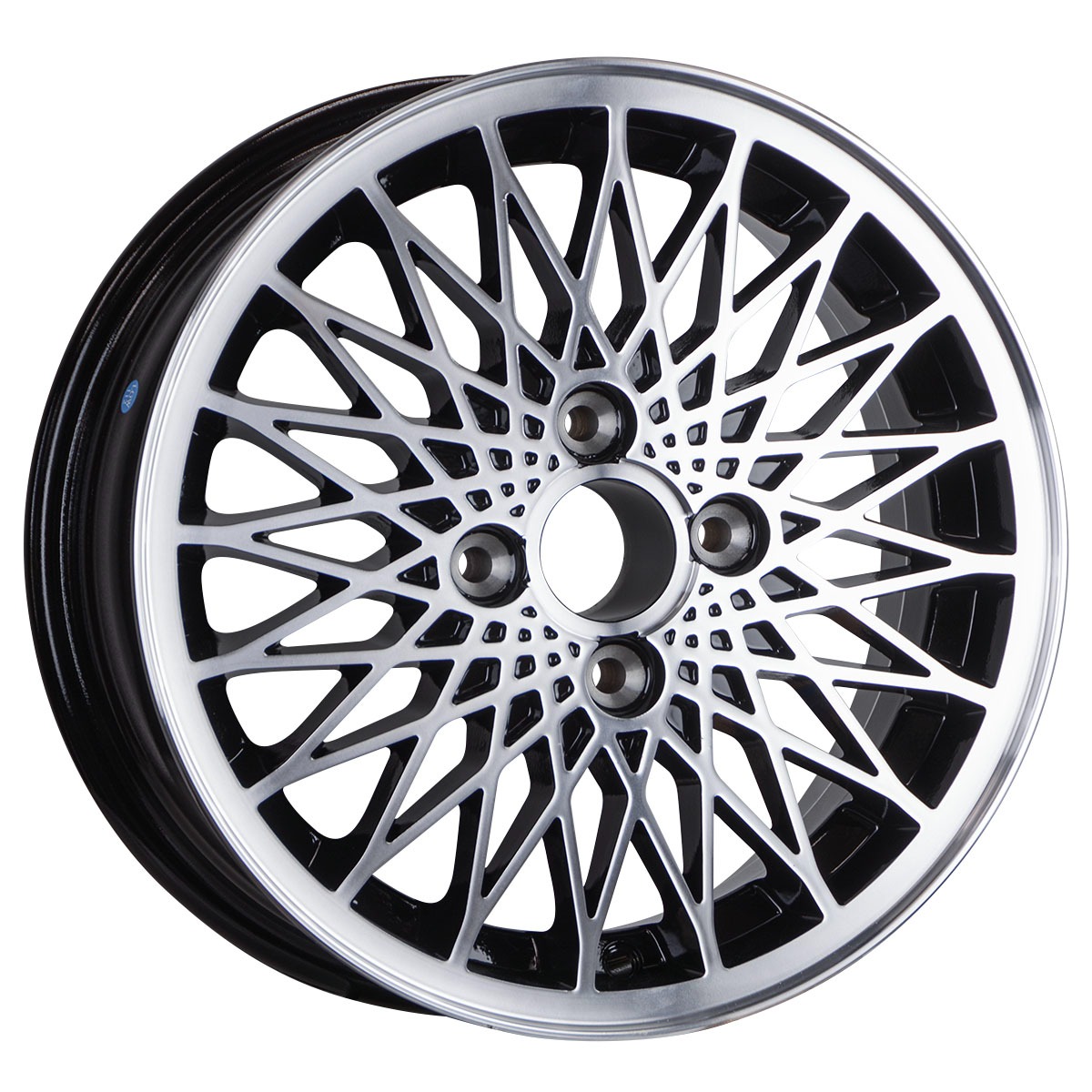15x6 TURBO BLK/DIACUT 4x108 +20mm
