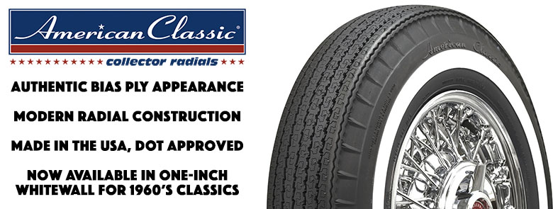 New American Classic Bias Look Radial *Narrow Whitewall* 