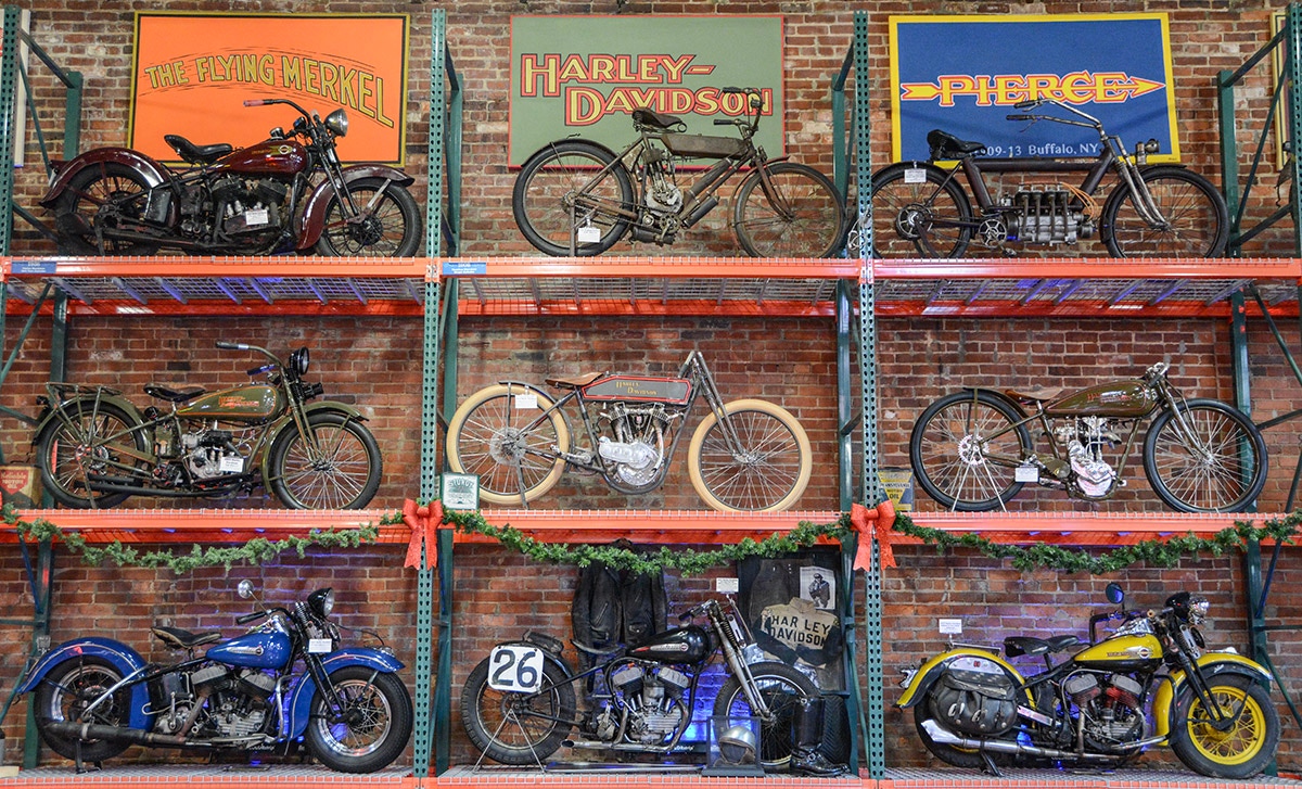 Corky Coker's motorcycle collection