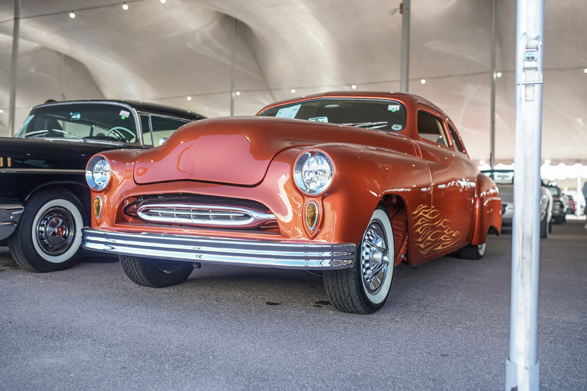Custom car at Barrett-Jackson auction