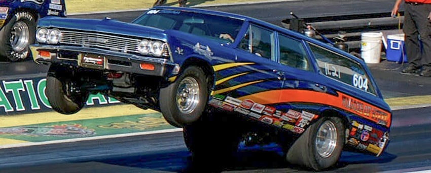 Troy Olsonawski standing his wagon way up with Phoenix Slicks!